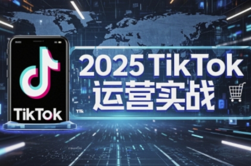 2025TikTok电商运营,掌握TikTok店铺运营核心技巧,实现低成本高转化-狐狸网创资源网